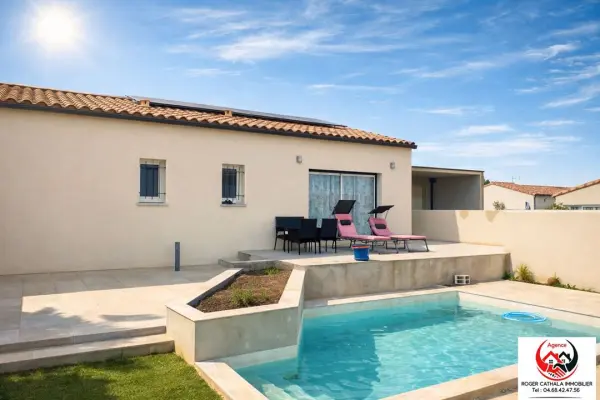GINESTAS 11120 – Vente maison/villa 4&nbsp;pièces 3&nbsp;chambres