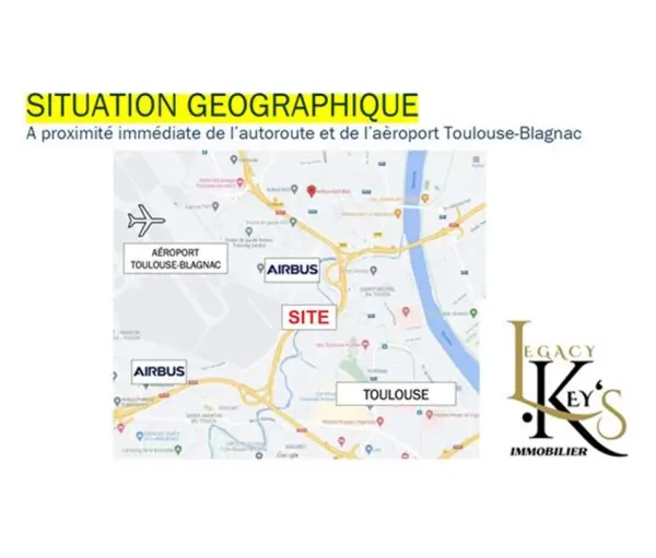 BLAGNAC 31700 – Vente local 50&nbsp;pièces