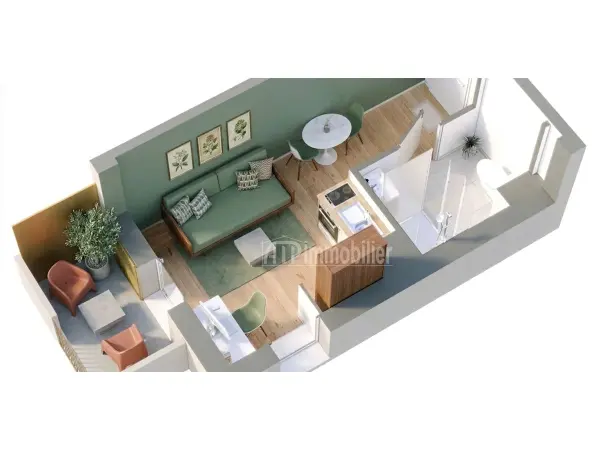 AVIGNON 84000 – Vente Appartement 1&nbsp;pièce