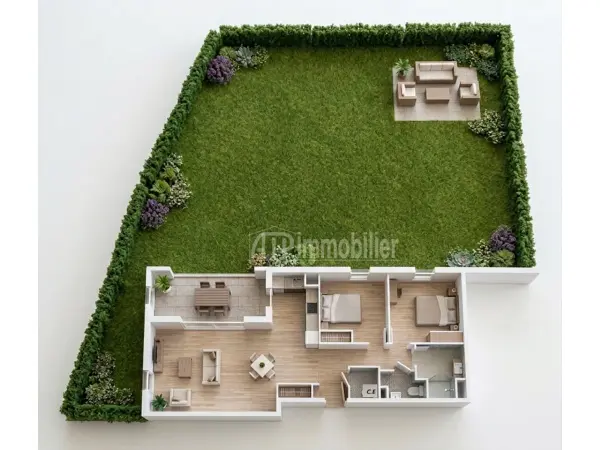 AIX EN PROVENCE 13090 – Vente Appartement 3&nbsp;pièces 2&nbsp;chambres