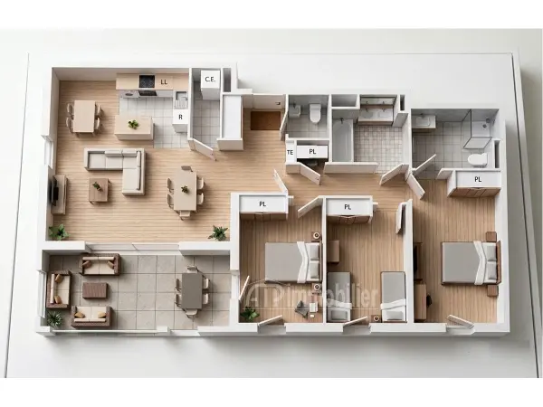 AIX EN PROVENCE 13090 – Vente Appartement 4&nbsp;pièces 3&nbsp;chambres
