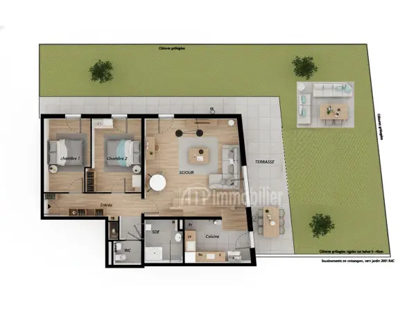 GAP 05000 – Vente Appartement 3&nbsp;pièces 2&nbsp;chambres