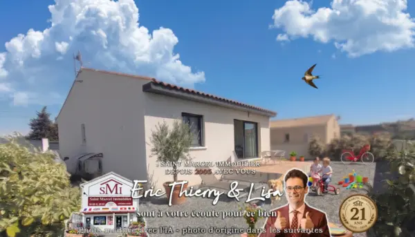 Argeliers 11120 – Vente maison/villa 3&nbsp;pièces 2&nbsp;chambres