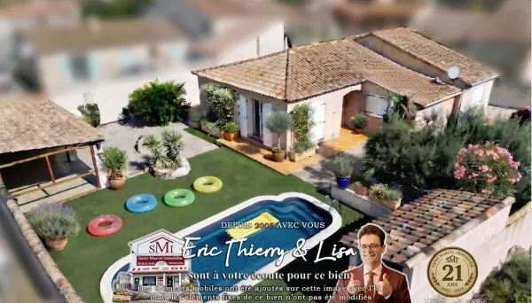 Saint-Nazaire-d&rsquo;Aude 11120 – Vente maison/villa 4&nbsp;pièces 3&nbsp;chambres