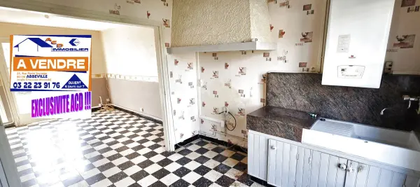 Abbeville 80100 – Vente maison/villa 4&nbsp;pièces 3&nbsp;chambres