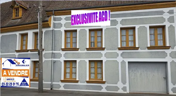 Abbeville 80100 – Vente maison/villa 5&nbsp;pièces 3&nbsp;chambres