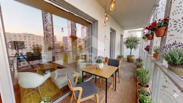 PARIS 75019 – Vente appartement 3&nbsp;pièces 2&nbsp;chambres