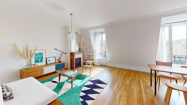 PARIS 75019 – Vente appartement 3&nbsp;pièces 2&nbsp;chambres