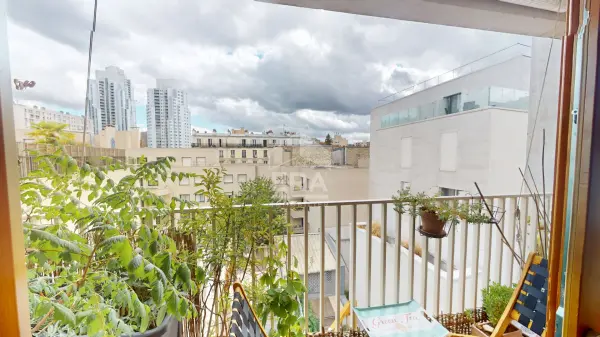 PARIS 75019 – Vente appartement 3&nbsp;pièces 2&nbsp;chambres