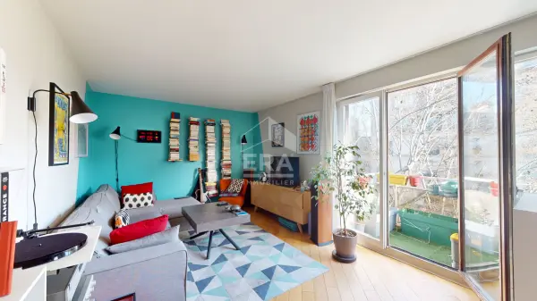 PARIS 75019 – Vente appartement 3&nbsp;pièces 2&nbsp;chambres