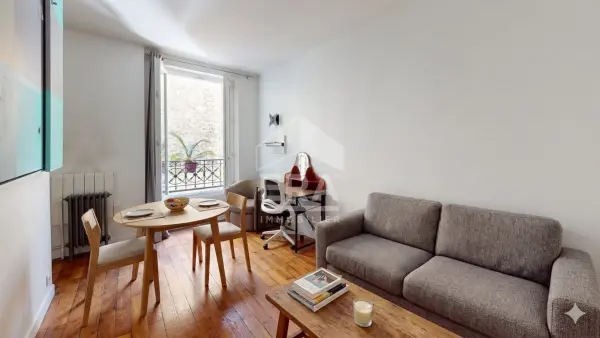 PARIS 75019 – Vente appartement 1&nbsp;pièce