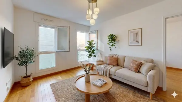 PARIS 75019 – Vente appartement 2&nbsp;pièces 1&nbsp;chambre