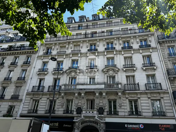 PARIS 75019 – Vente appartement 2&nbsp;pièces 1&nbsp;chambre