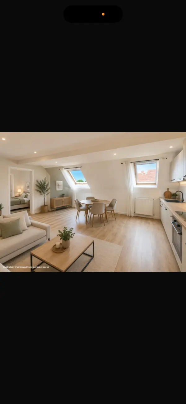 Chartres 28000 – Vente appartement 2&nbsp;pièces 1&nbsp;chambre