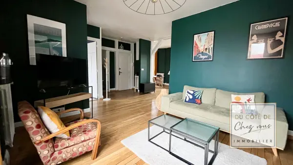 Troyes 10000 – Vente appartement 6&nbsp;pièces 3&nbsp;chambres