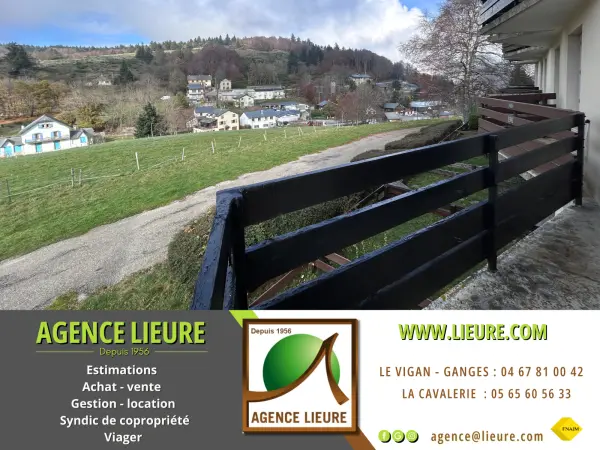 Valleraugue 30570 – Vente appartement 2&nbsp;pièces 1&nbsp;chambre