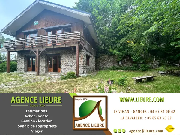 Val-d&rsquo;Aigoual 30570 – Vente maison/villa 6&nbsp;pièces 4&nbsp;chambres