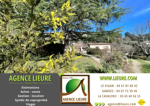 Aulas 30120 – Vente maison/villa 7&nbsp;pièces 4&nbsp;chambres