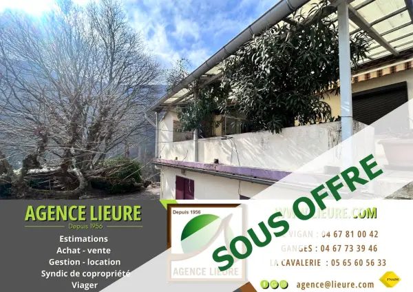 Molières-Cavaillac 30120 – Vente maison/villa 11&nbsp;pièces 6&nbsp;chambres