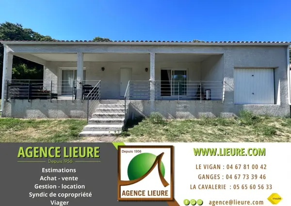 Bréau-et-Salagosse 30120 – Vente maison/villa 6&nbsp;pièces 4&nbsp;chambres