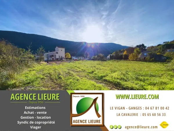 Molières-Cavaillac 30120 – Vente terrain