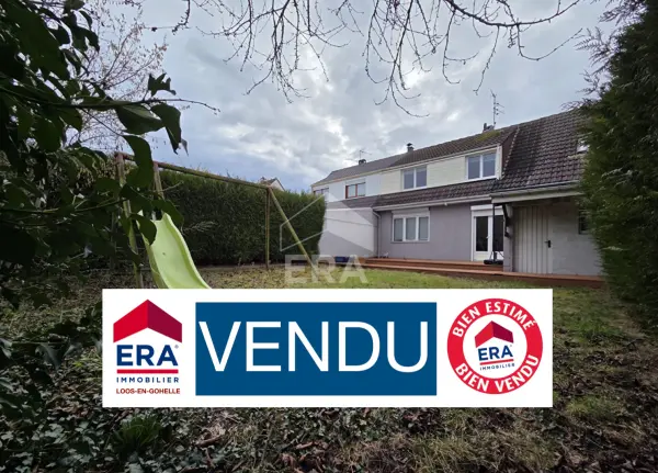 LOOS EN GOHELLE 62750 – Vente maison/villa 6&nbsp;pièces 4&nbsp;chambres