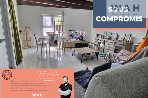 Clermont-l&rsquo;Hérault 34800 – Vente appartement 2&nbsp;pièces 1&nbsp;chambre
