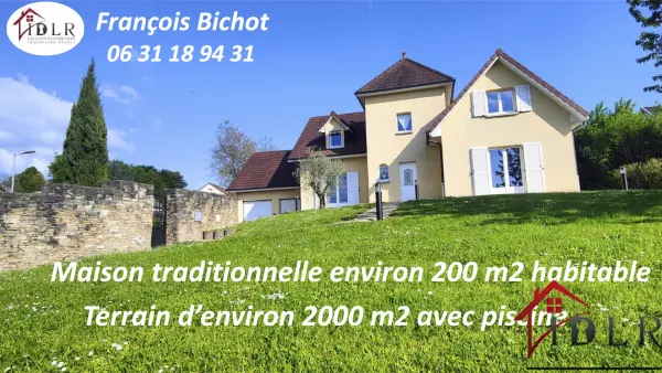 L&rsquo;Isle-sur-le-Doubs 25250 – Vente maison/villa 8&nbsp;pièces 6&nbsp;chambres