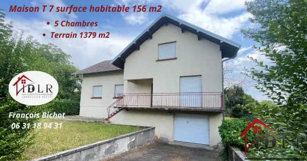 L&rsquo;Isle-sur-le-Doubs 25250 – Vente maison/villa 7&nbsp;pièces 5&nbsp;chambres