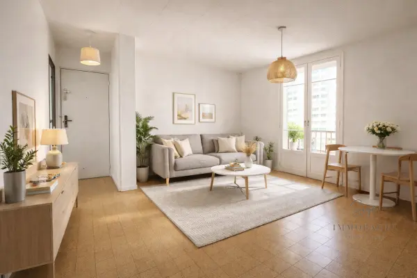 Marseille 13009 – Vente appartement 3&nbsp;pièces 2&nbsp;chambres