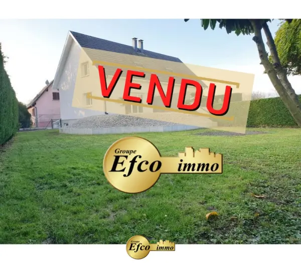 Kembs 68680 – Vente maison/villa 5&nbsp;pièces 3&nbsp;chambres