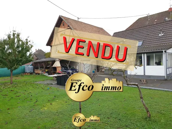 Sierentz 68510 – Vente maison/villa 5&nbsp;pièces 3&nbsp;chambres