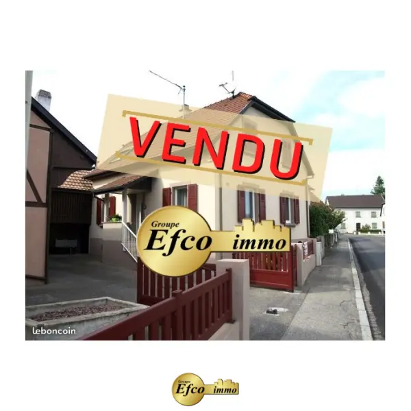 Village-Neuf 68128 – Vente maison/villa 6&nbsp;pièces 4&nbsp;chambres