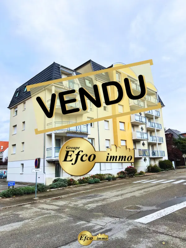 Saint-Louis 68300 – Vente appartement 3&nbsp;pièces 2&nbsp;chambres