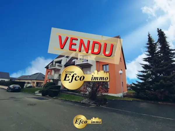 Blotzheim 68730 – Vente appartement 3&nbsp;pièces 1&nbsp;chambre