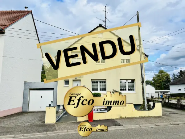 Village-Neuf 68128 – Vente maison/villa 6&nbsp;pièces 4&nbsp;chambres