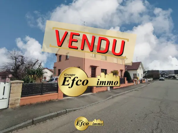 Saint-Louis 68300 – Vente maison/villa 6&nbsp;pièces 4&nbsp;chambres
