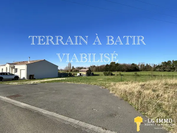 Saint-André-de-Lidon 17260 – Vente terrain