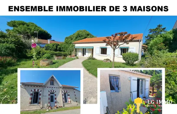 Meschers-sur-Gironde 17132 – Vente maison/villa 10&nbsp;pièces 5&nbsp;chambres