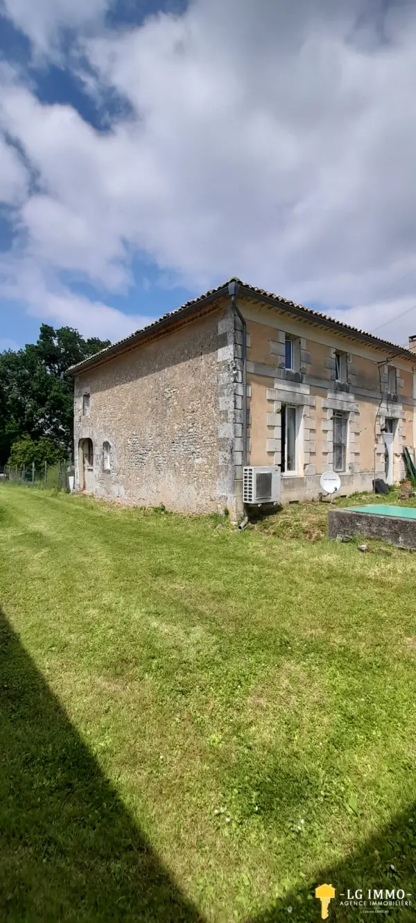 Semoussac 17150 – Vente maison/villa 3&nbsp;pièces 2&nbsp;chambres