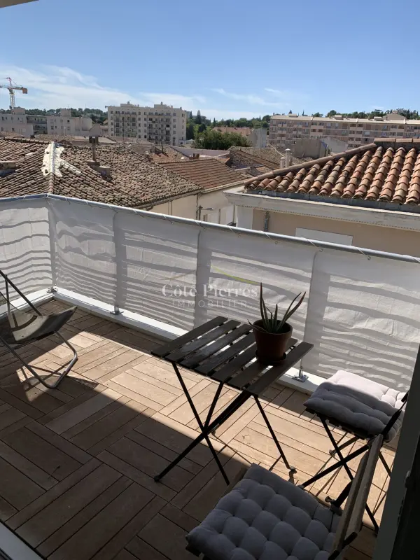 Nîmes 30900 – Vente appartement 2&nbsp;pièces 1&nbsp;chambre