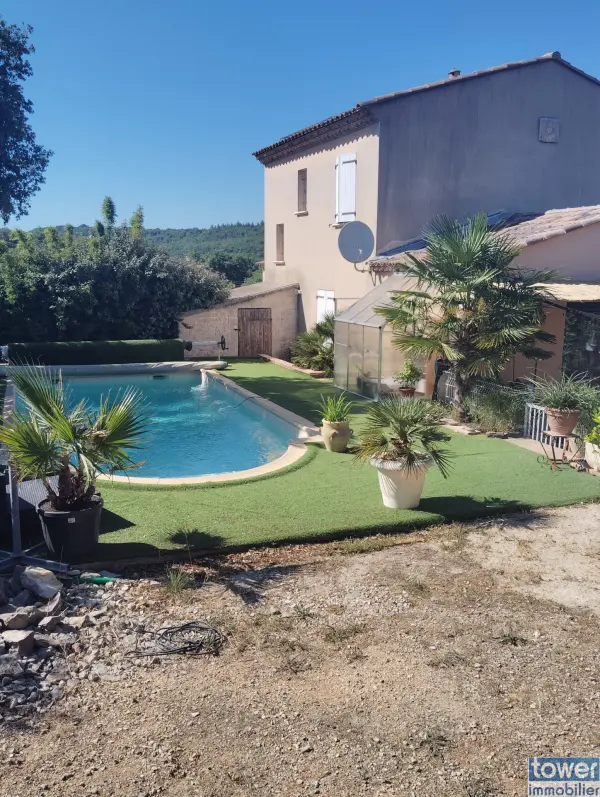 Lussan 30580 – Vente maison/villa 7&nbsp;pièces 4&nbsp;chambres