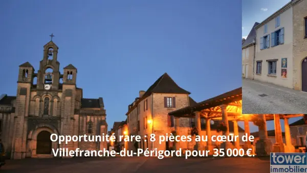 Villefranche-du-Périgord 24550 – Vente maison/villa 8&nbsp;pièces 4&nbsp;chambres