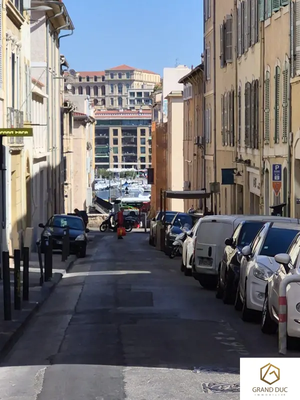 Marseille 13001 – Vente appartement 2&nbsp;pièces 1&nbsp;chambre