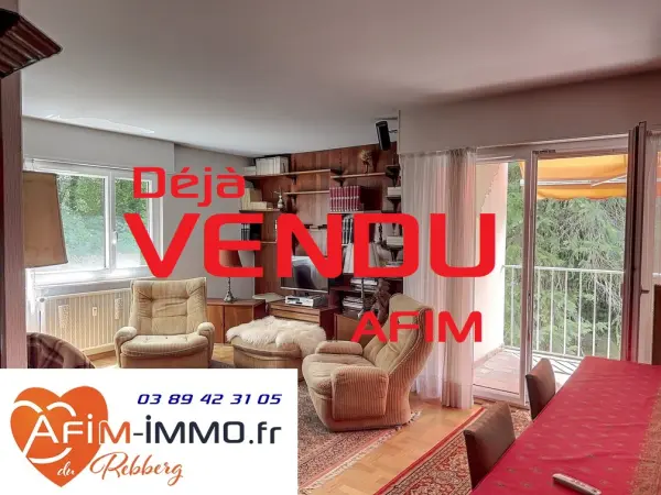 Mulhouse 68100 – Vente appartement 5&nbsp;pièces 2&nbsp;chambres