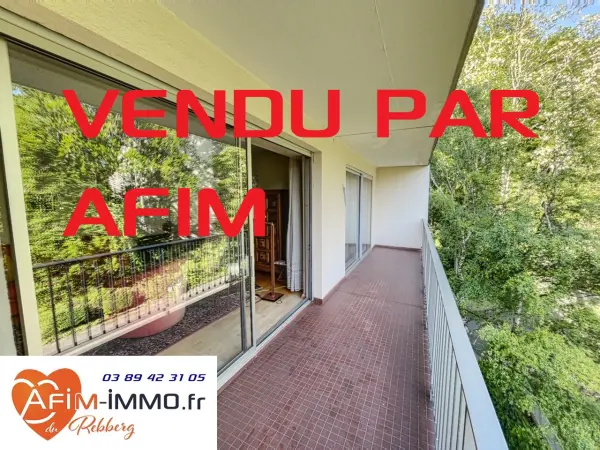 Mulhouse 68100 – Vente appartement 5&nbsp;pièces 3&nbsp;chambres