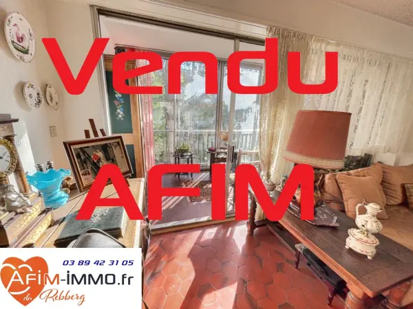 Mulhouse 68100 – Vente appartement 4&nbsp;pièces 2&nbsp;chambres