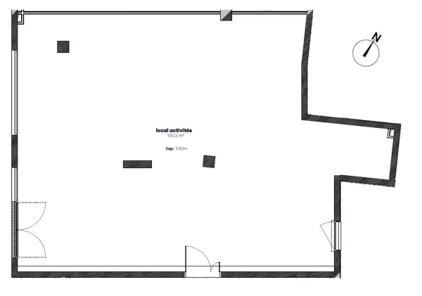 Avrillé 49240 – Location local
