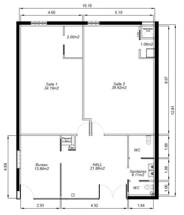 Angers 49100 – Location local