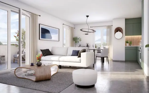 Villeurbanne 69100 – Vente appartement 3&nbsp;pièces 2&nbsp;chambres